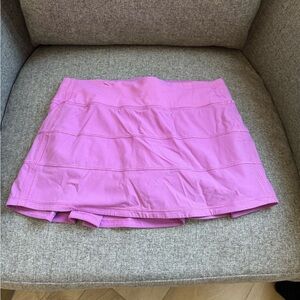 Lululemon Pace Rival Magenta Glow Running / Tennis Skirt Skort 6